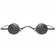 New ultra small frame round punk sunglasses men and women tide hanging nose street shot sunglasses retro sunglasses S9056