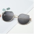 Metal round star sunglasses men and women tide big frame street shot sunglasses fashion sunglasses S9019