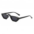 Retro small frame steampunk sunglasses female trend street shot sunglasses cool metal ring glasses S8042