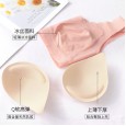 Thailand Latex 2.0 lace seamless underwear ladies sports vest large size sexy no steel ring sleep bra