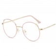 Cat ears Harajuku style glasses frame female tide literary retro flat mirror students round frame cute glasses frame F8006