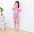 Cartoon children's bathing suits cute boys and girls swimwear middle and small children one-piece baby quick-drying swimwear