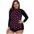New polka dot bikini swimsuit large size split