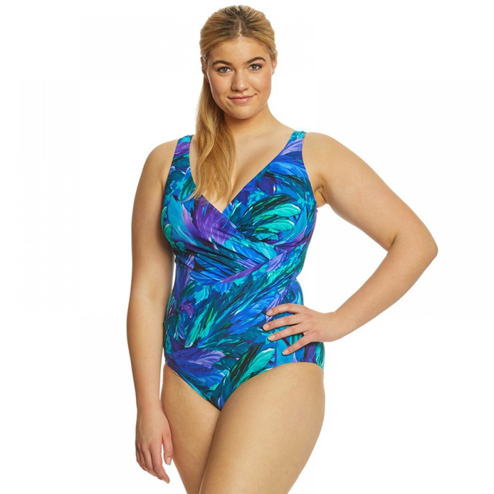 New one-piece swimsuit plus size one-piece swimsuit women