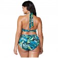 New plus size swimsuit women increase swimsuit large bikini