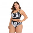 Plus size bikini sexy big cup ladies swimsuit swimsuit 8817