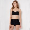 Split long-sleeved surfing suit female swimsuit hot spring swimsuit 9058