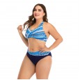 Large size bikini sexy big cup ladies swimsuit swimwear 8826