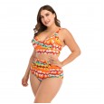 Large size bikini underwire large cup ladies swimwear swimwear 88