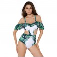 Sexy Siamese Female Swimwear Hot Spring Sleeveless Slim Steel Support Julong Swimsuit 49