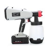 Newly upgraded handheld lithium battery spray gun 42V high voltage multi-function lithium battery spray gun