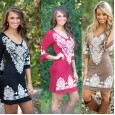 National Cashew Flower Slim Elastic Plus Size Dress New