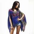 New large size chiffon bat shirt to increase MM elegant chiffon top