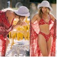 Spring and summer new bohemian vacation beach print long section lace-up cover sunscreen shirt