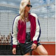 Women's fall / winter imitation lambs wool ladies plush jacket short jacket coat women