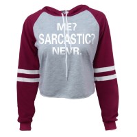 Spring new hot sale women's short hooded long-sleeved letter printed t-shirt sweater