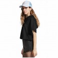 Summer women's casual loose hooded sweater women's new hooded short-sleeved t-shirt