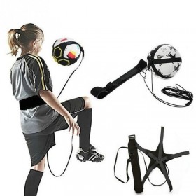 Football Kick Trainer Skill Soccer Training Equipment Adjustable Waist Belt  