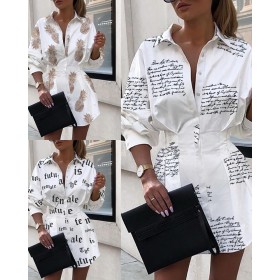 Autumn new style pleated waist ladies shirt RC6