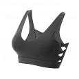 Spring and summer new sports bra gathered fitness sexy beautiful back breathable yoga clothes plus size sports vest women