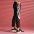 New sports casual pants women hit the color arrow tide pants loose personality quick-drying running beam feet nine points pants women
