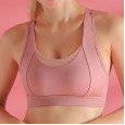 New sports mesh splicing beautiful back bra running training gathering stereotypes sports training sports underwear