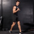 Men's tight training vest PRO sports running fitness basketball stretch quick-drying vest clothes 1002