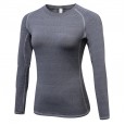 Women's tight PRO sports fitness yoga training long-sleeved T-shirt moisture wicking long-sleeved shirt clothes 39