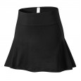 Women's high waist sports skirt pants yoga fitness tennis skirt lined with anti-glare running quick-drying short skirt 92406