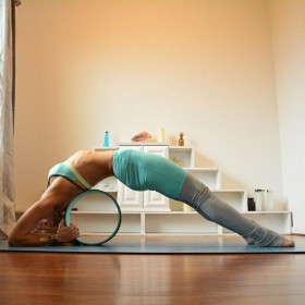 Thickened ABS material yoga wheel YogaWheel yoga circle fitness wheel yoga artifact bending artifact yoga wheel
