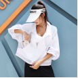 New mesh sportswear female long sleeve sports jacket yoga long sleeve version outdoor fitness