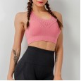 New Loli back bra V-shaped mesh breathable sports underwear quick-drying shock-proof yoga running