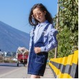 Girls' autumn skirt suit two-piece suit new children's spring and autumn style fashionable children's wear suit