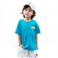 Boys short-sleeved T-shirt summer new children's printed tops cotton boys tops big boy tide