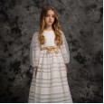 Children's clothing princess skirt flower girl mesh white pettiskirt girl middle-aged boy dress skirt