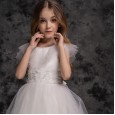 Children's clothing girls princess skirts white pettiskirts big children's dresses catwalk costumes
