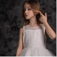 Children's princess dress, big children's performance, piano, flower girl, mesh gown, summer dress