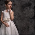 Children's clothing girl sleeveless princess dress in the big boy piano performance flower girl wedding dress skirt
