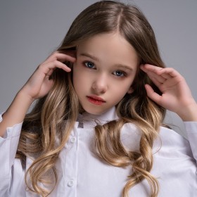 Spring new children's white shirts, big children, parent-child clothes, white shirts, boys and girls shirts