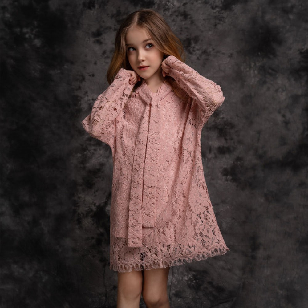 Girls bottoming lace suit camisole lace mid-large children's clothing suit spring summer skirt