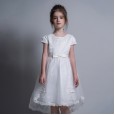 Children's clothing short-sleeved princess dress dress