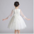 New girls summer dresses children's princess skirts gauze pettiskirt dress skirts host the piano