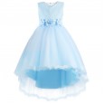 Children's dress skirt summer girl princess pettiskirt bow girl dress cotton