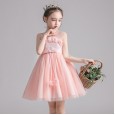 Children's skirts, girls' dresses, summer mesh, puffy skirts, dresses, skirts, flowers, children's clothing