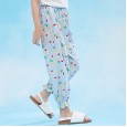 Spring and summer new children's mosquito pants children's clothing fresh printing boys and girls beach pants