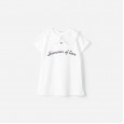 Summer new fresh and playful short-sleeved girl dress children's clothing letter printed POLOT shirt skirt