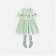 Summer new girl's dress children's clothing embroidery applique cape fantasy mesh princess dress