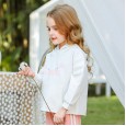 Spring new children's clothing sports and leisure printing long-sleeved T-shirt tops spring and autumn children's hooded sweater