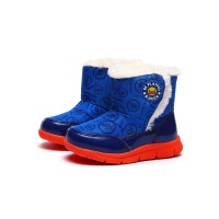 Little yellow duck children's shoes, winter boys, infants, young children, snow boots, warm and comfortable, middle snow shoes