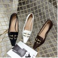Spring new fashion wild square head horsebit fine with shallow mouth OL professional women's shoes
